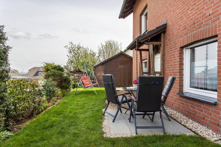 Ferienwohnung für 3 Personen, mit Garten