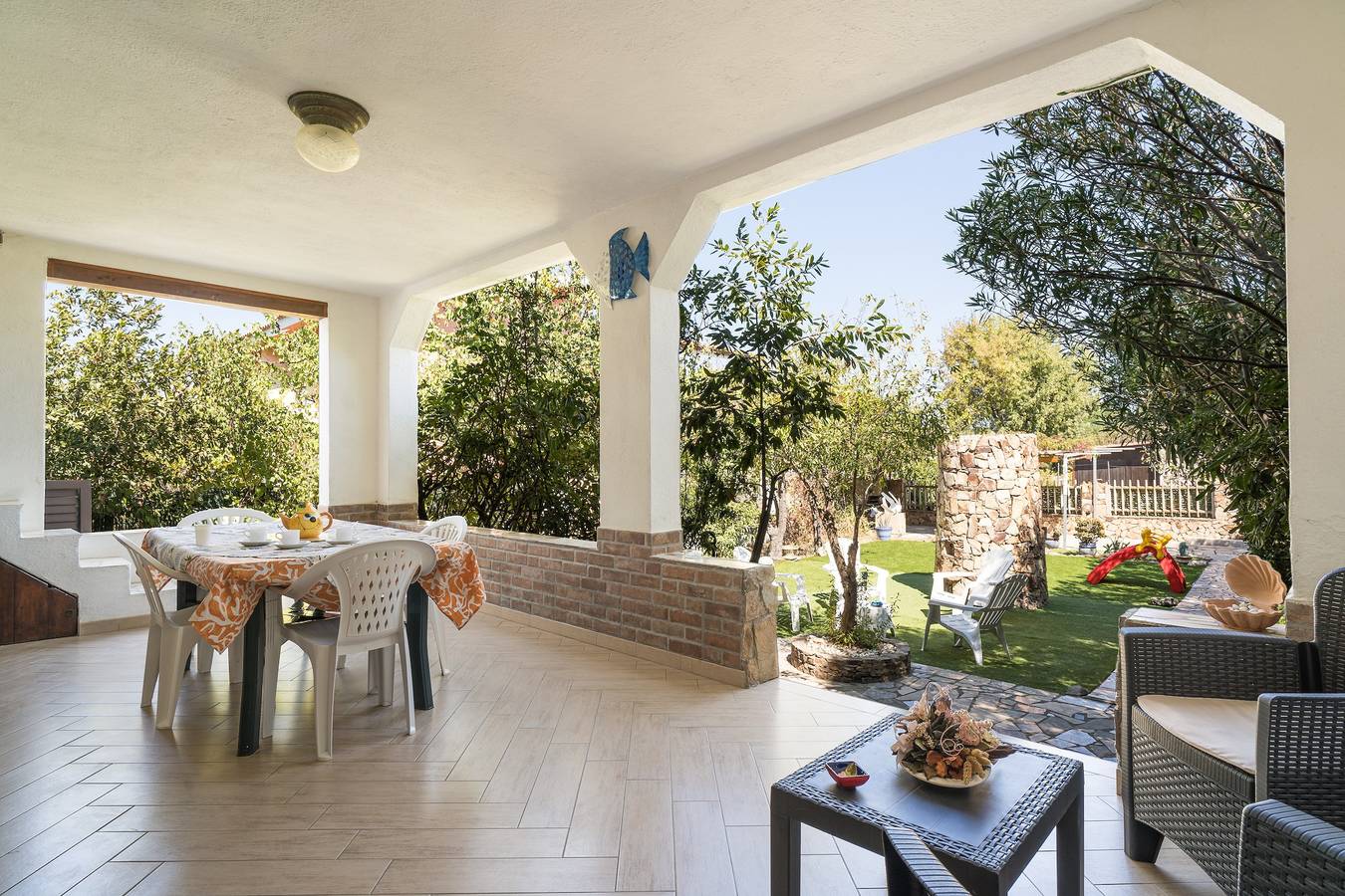 Holiday Home 'Al Mare Da Pépé' Near the Beach with Terrace, Garden and Air Conditioning in Budoni, Olbia-Tempio