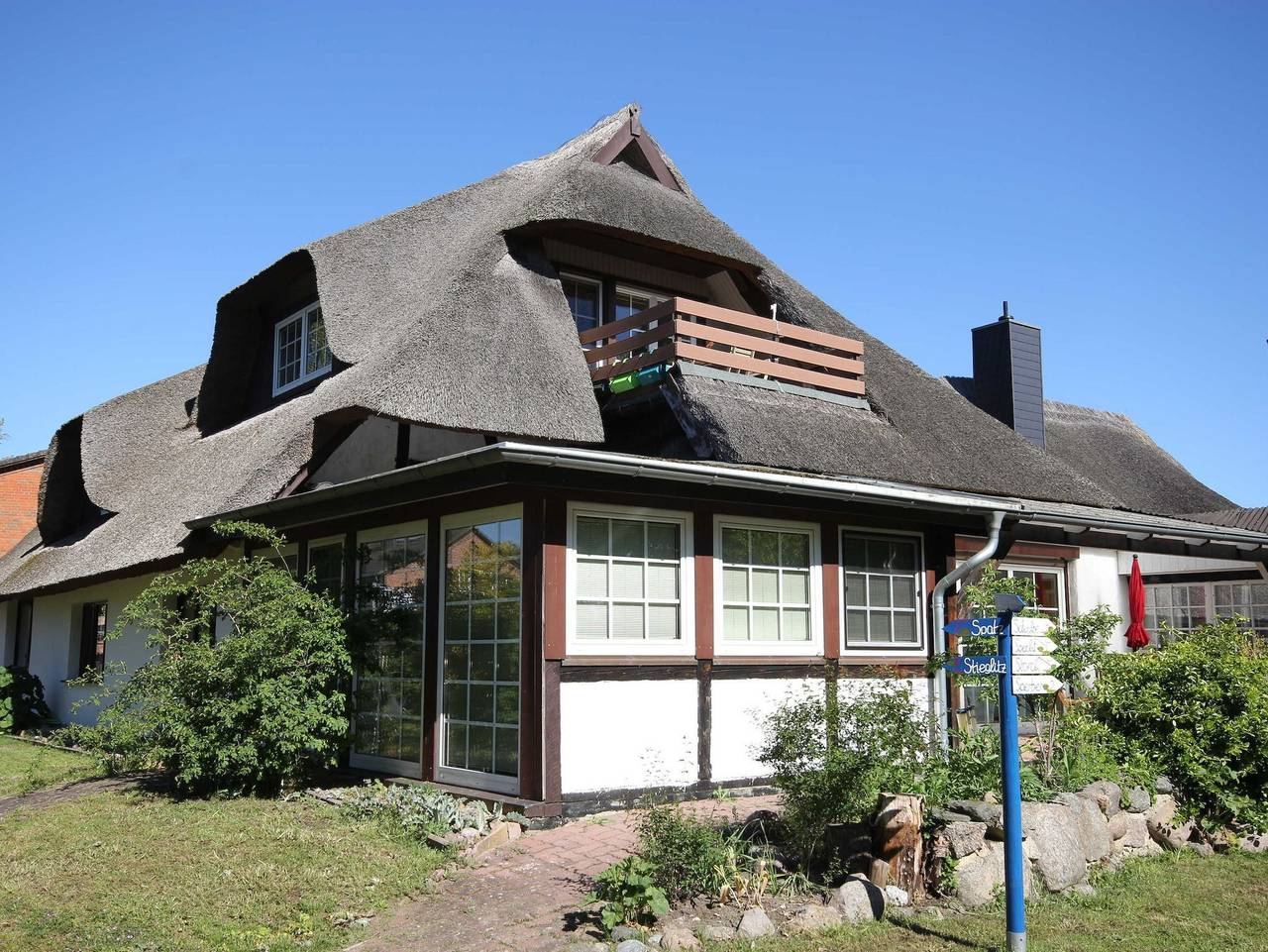 Ganze Ferienwohnung, Haus 1795 Storchennest - Haus 1795 Storchennest in Wustrow, Fischland