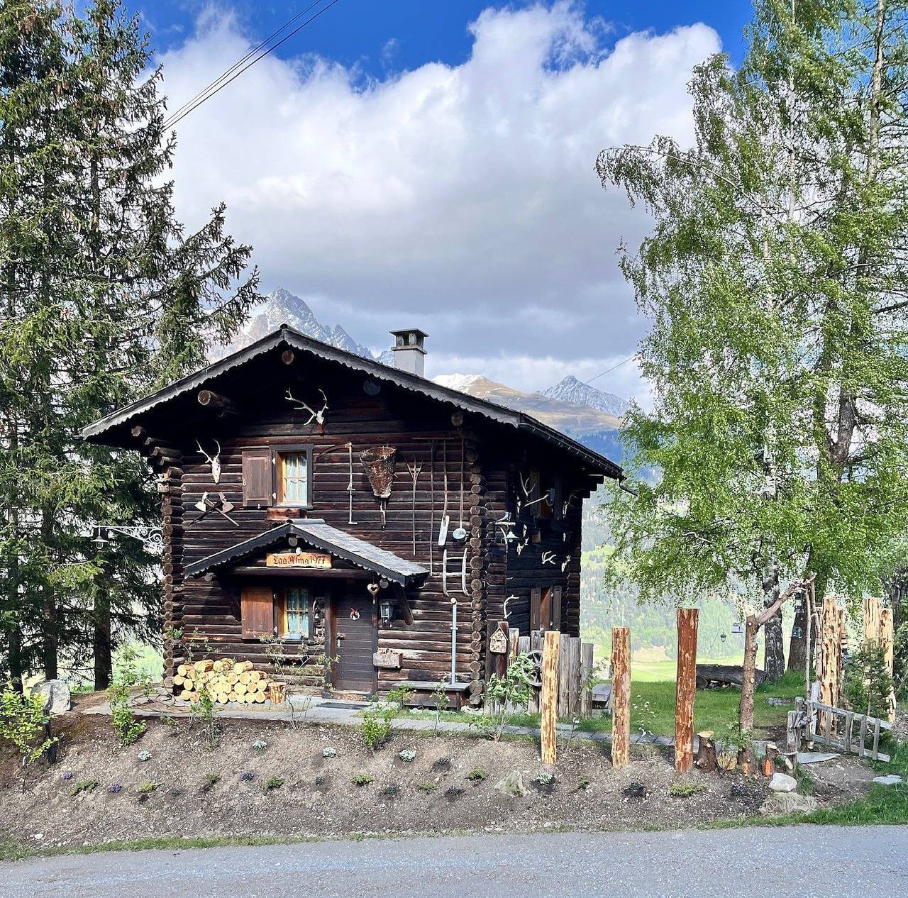 Maison de vacances pour 4 personnes avec jardin in Surses, Chaîne de l'Oberhalbstein