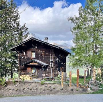 Chalet für 4 Personen, mit Garten im Engadin