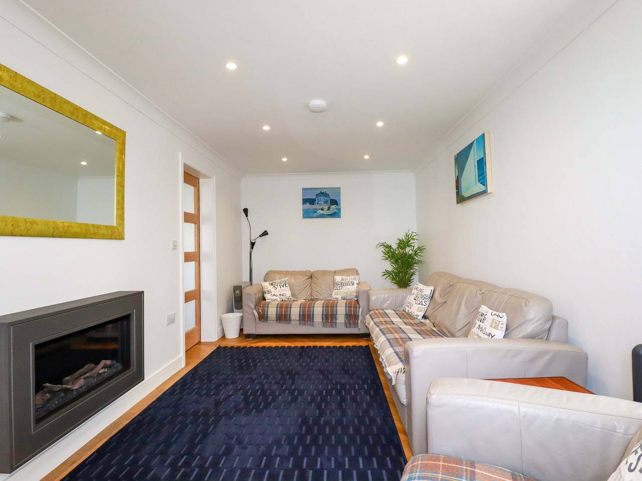 Pink House in Mevagissey, Cornwall