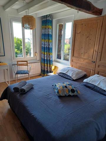 Chambre d’hôte pour 2 personnes, avec terrasse et jardin à Préaux (Seine-Maritime)
