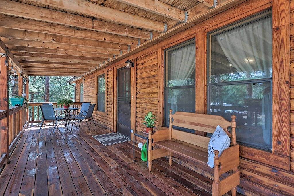 Updated Strawberry Family Cabin w/ 2 Private Decks in Strawberry, Gila County