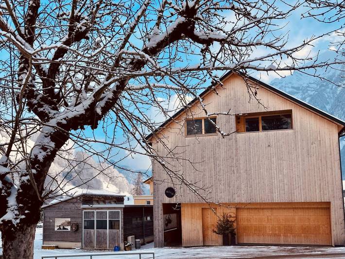 Ganze Ferienwohnung, Hus 56 - Apartment Hangspitze in Bregenzerwald (Vorarlberg), Mellau