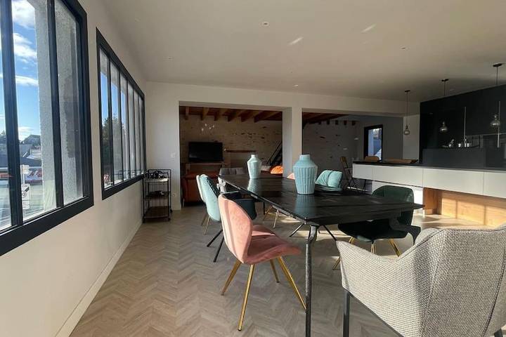 Location de vacances pour 8 personnes, avec terrasse et vue dans Château-Gontier-sur-Mayenne - 3