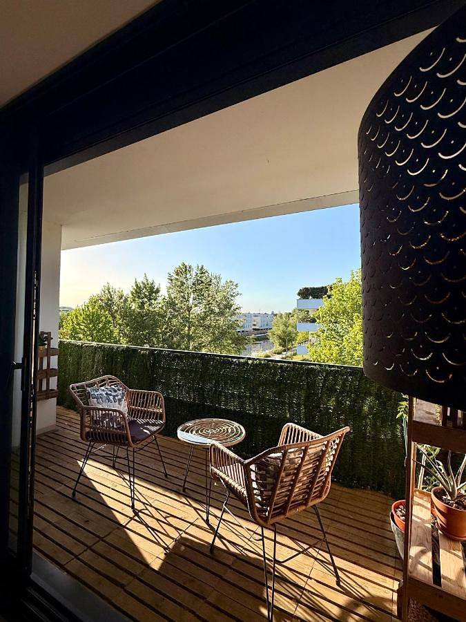 Appartement de vacances pour 3 personnes, avec vue et terrasse