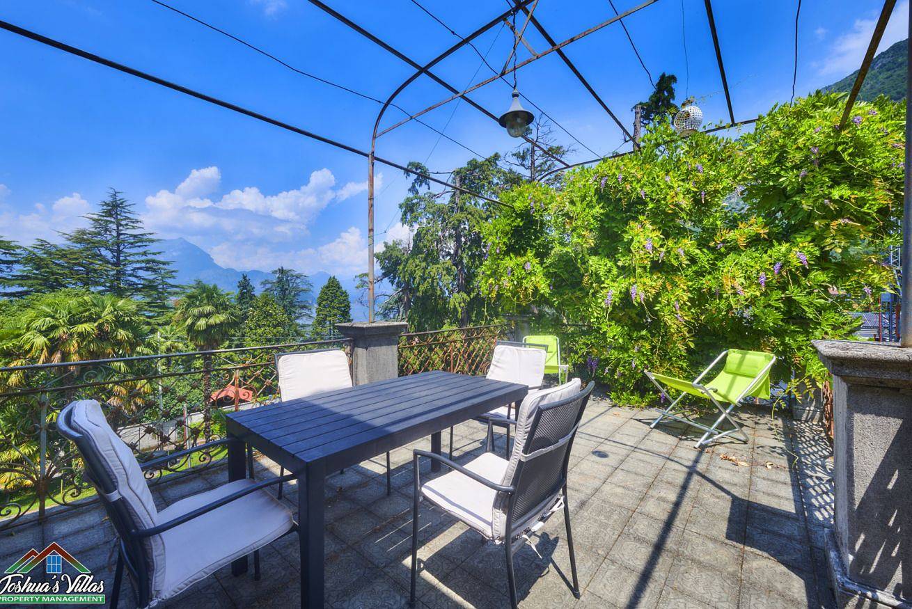 Penthaus für 4 Personen mit Garten in Lierna, Comer See