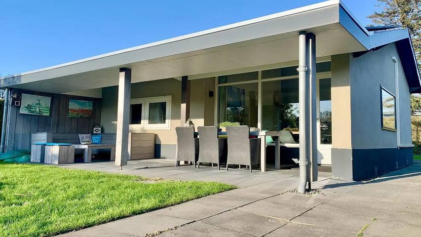 Ferienhaus für 7 Personen, mit Garten, mit Haustier