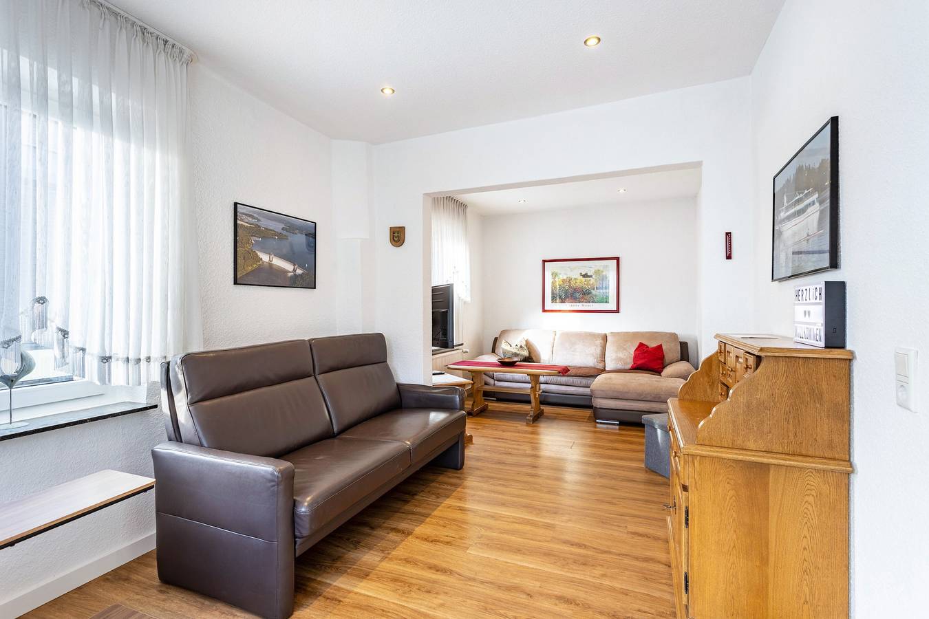 Ferienhaus Knappstein mit gemeinsamer Terrasse, Garten und Wlan in Möhnesee, Kreis Soest