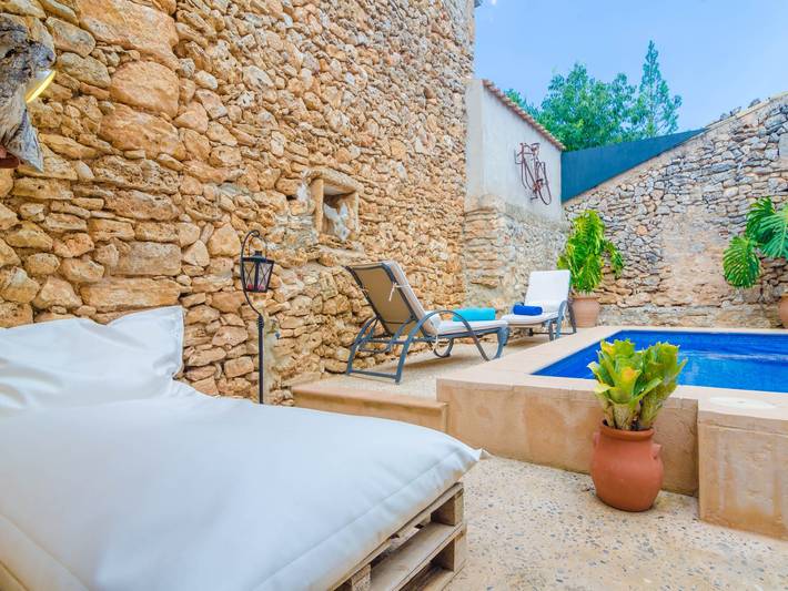 Ca Na Missa 10 - Ferienhaus Mit Privatem Pool in Llubí, Mallorca Inselmitte