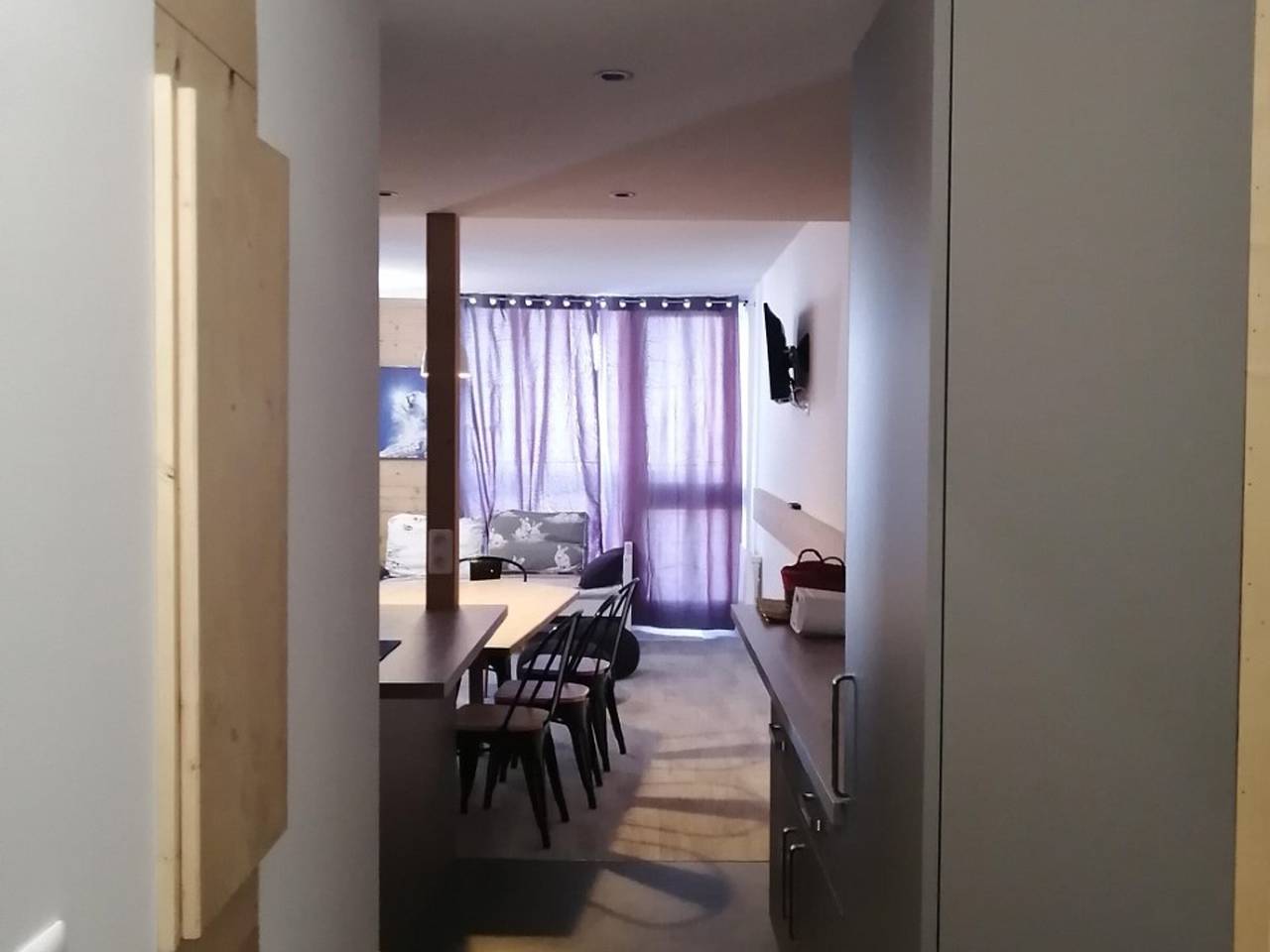 Geheel appartement, Renovated 3-Room Apartment, Balcony, 6/7 pers., Wifi in Les Arcs, Bourg-Saint-Maurice