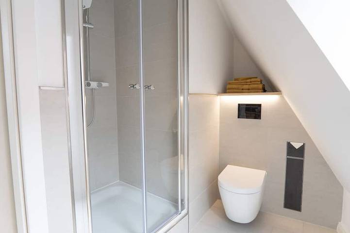 Ganze Wohnung, Gemütliche Dachwohnung in der Altstadt Wlan 100Mbit in Ozeaneum Stralsund, Stralsund