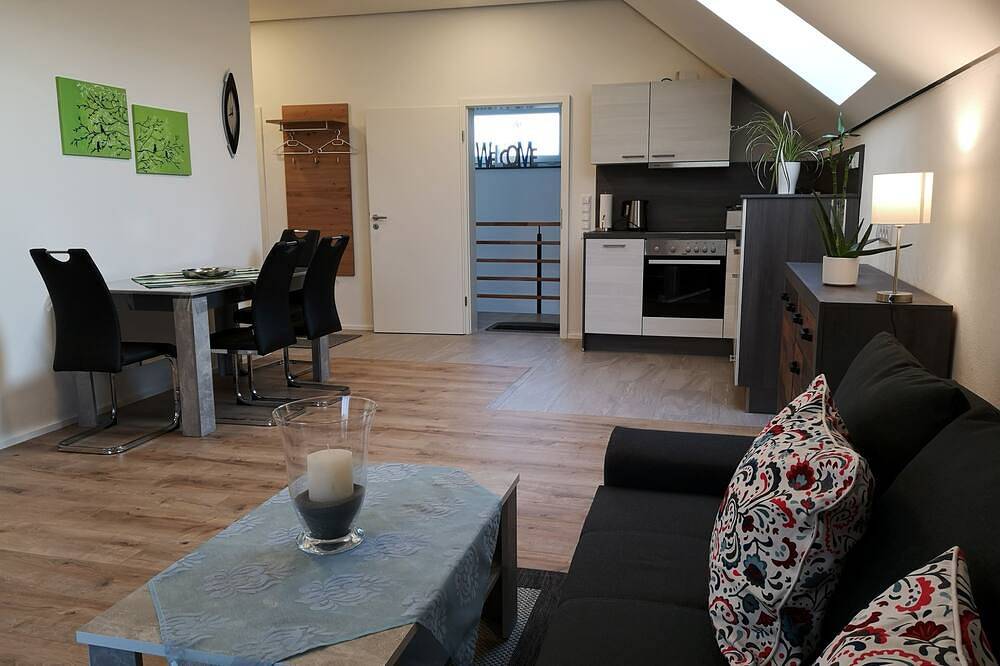 Ganze Wohnung, Gemütliche Ferienwohnung für 4 Personen in Gerolzhofen, Fränkisches Weinland