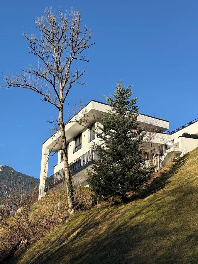 Ferienwohnung für 5 Personen, mit Garten und Ausblick