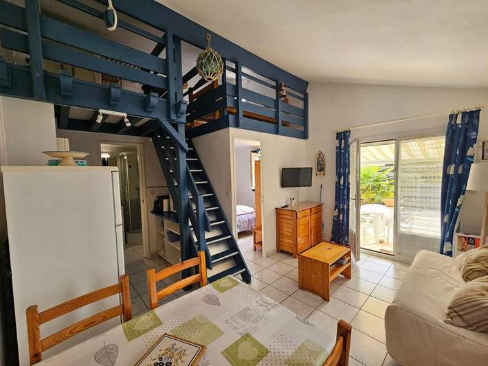 Gîte pour 6 personnes, avec balcon et piscine dans Luna Park La Palmyre - 4
