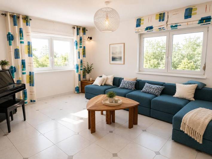 Location de vacances pour 10 personnes, avec Balcon ainsi que Terrasse et Jardin dans Niederhausbergen