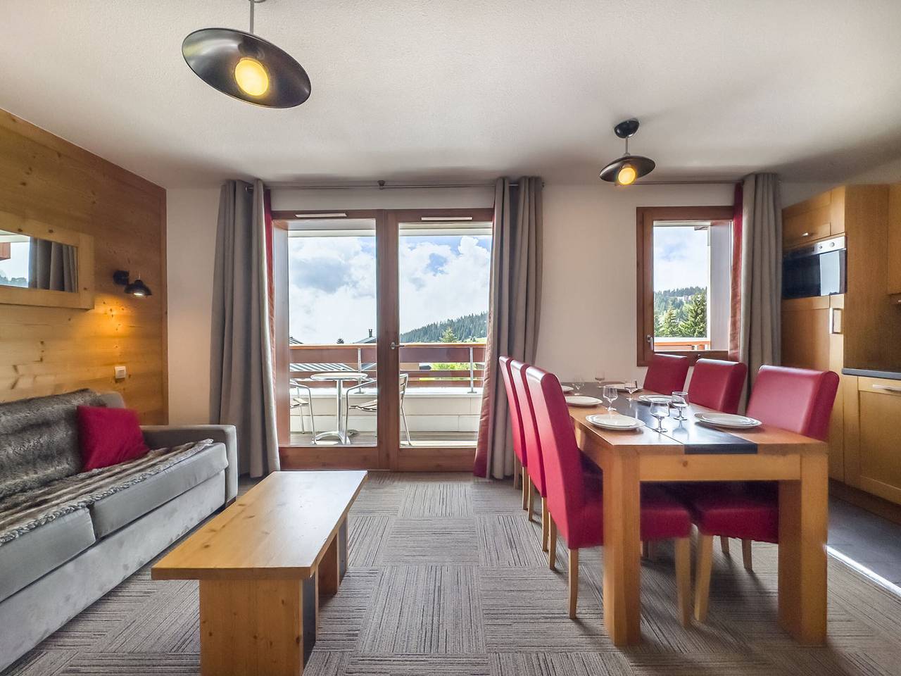 Appartement entier, Appartement avec espace bien-être aux Saisies in Les Saisies, Région d'Albertville