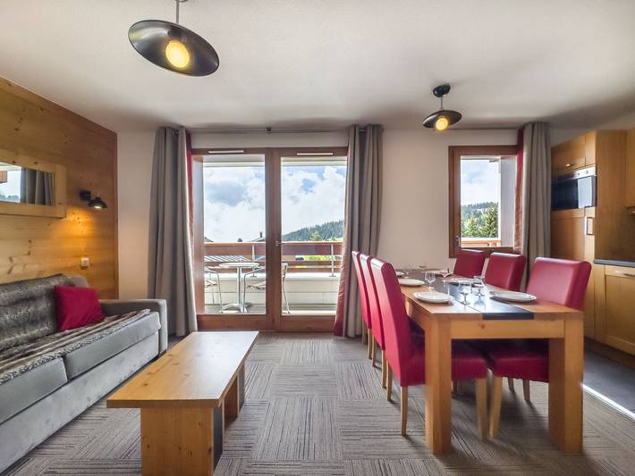 Chalet pour 6 personnes, avec piscine et jacuzzi ainsi que sauna et balcon à Les Saisies - 3