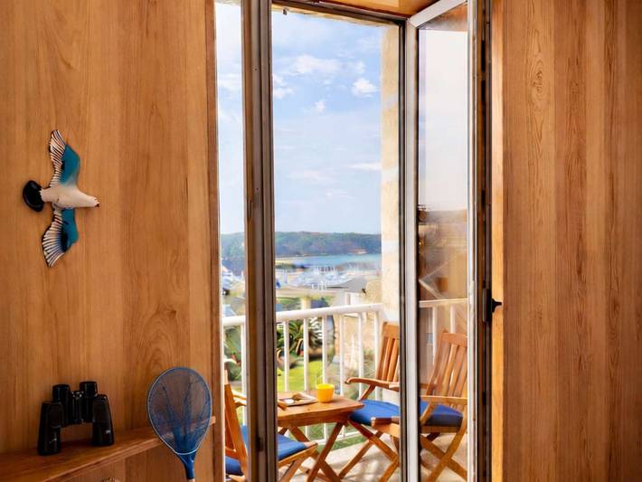 Gîte pour 2 personnes, avec balcon dans Plage Pors Termen Trebeurden - 2