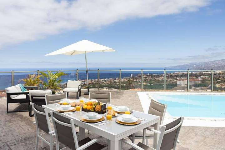 Casa rural para 6 personas, con Balcón y Terraza además de Piscina y Vistas en Puerto de la Cruz - 2