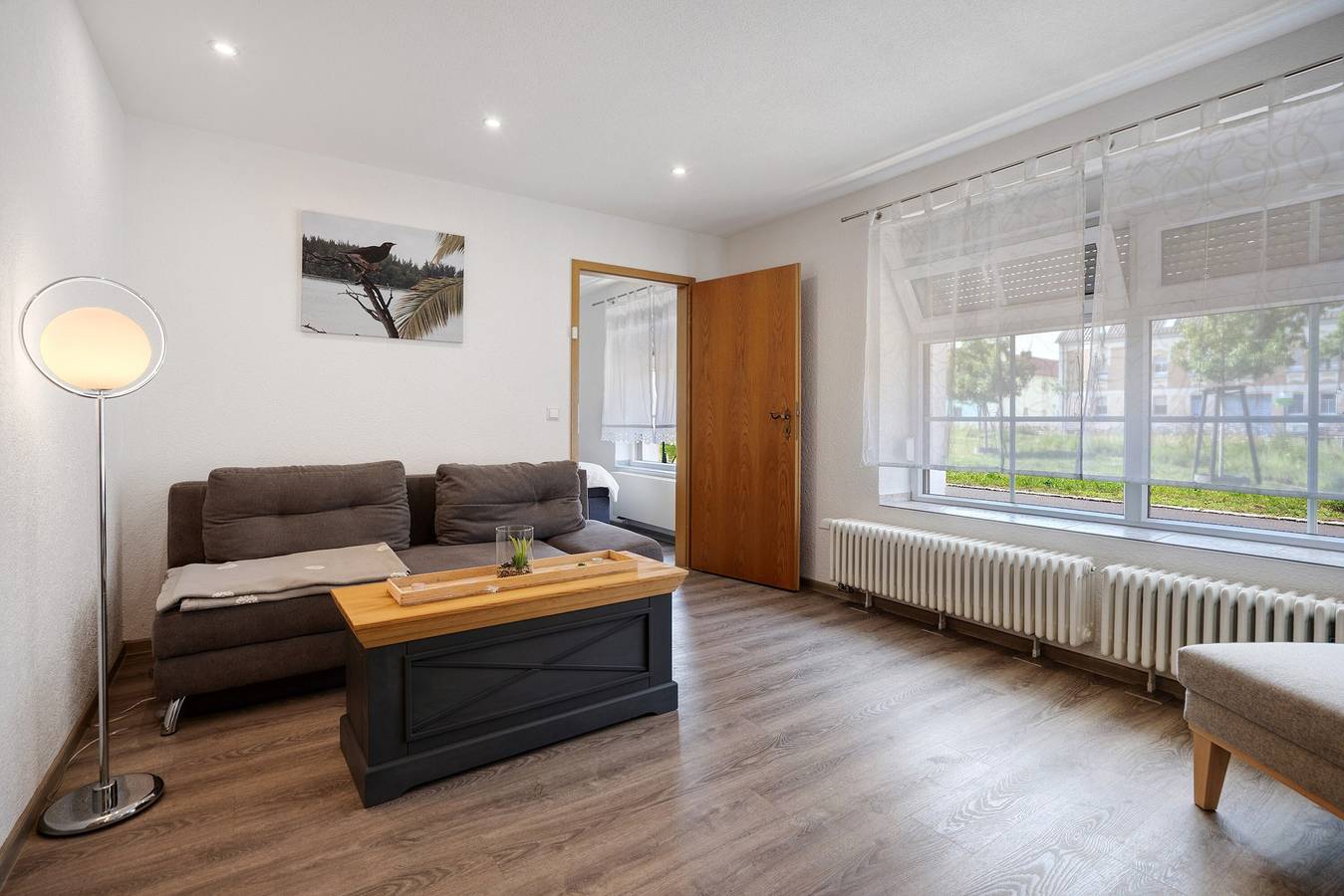 Appartement entier, Appartement 'Ferienwohnung Zur Kirche' avec jardin partagé et Wi-Fi in Lac de Senftenberg, Senftenberg