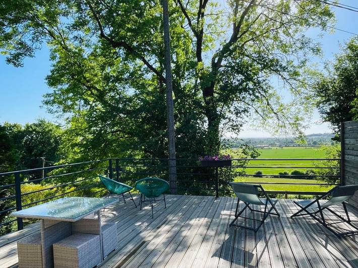 Maison d’hôte pour 2 personnes, avec piscine ainsi que vue et jardin dans Orne - 2