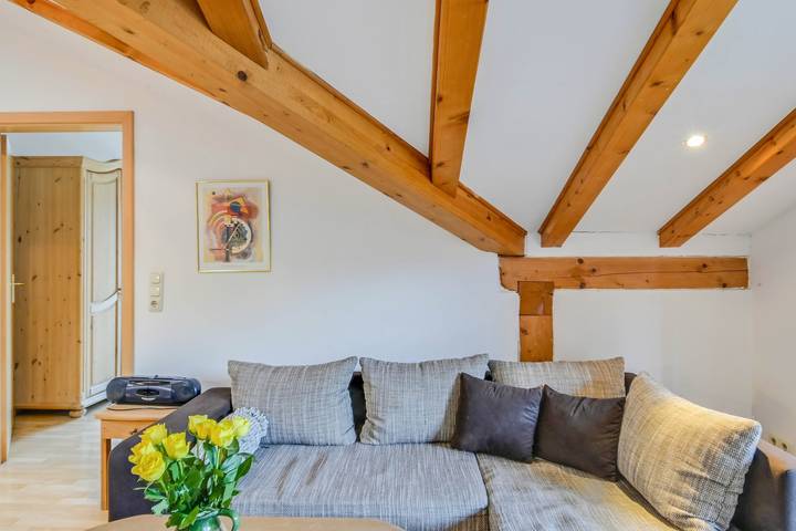 Appartement entier, Katharinenhof Appartement de vacances "Zugspitze" avec balcon, vue sur la montagne et Wi-Fi in Garmisch-Partenkirchen, Alpes bavaroises