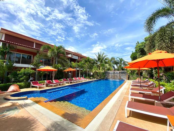 Hotell för 2 Personer, med utsikt samt barnpool och trädgård och pool på Koh Lanta