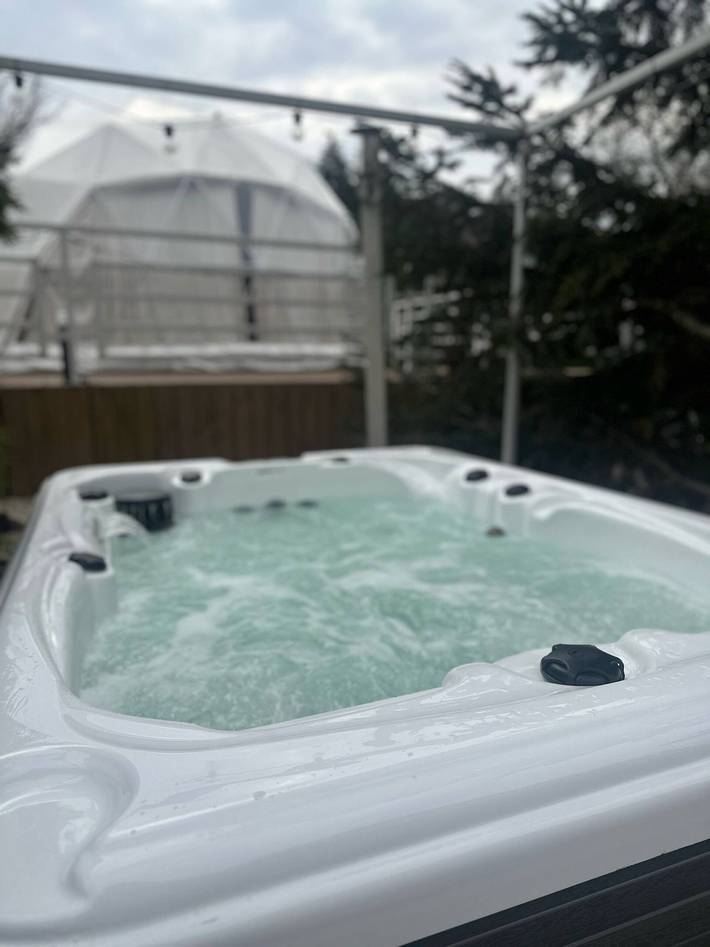 Tente pour 3 personnes, avec jacuzzi ainsi que sauna et jardin, adapté aux familles en Pologne - 4