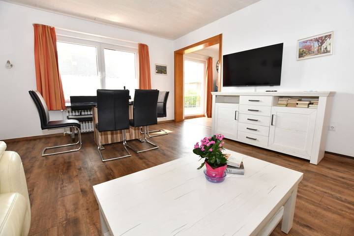 Ferienwohnung für 5 Personen, mit Balkon auf Borkum