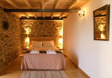 Maison de campagne pour 7 personnes, avec terrasse et vue dans Figueira de Castelo Rodrigo