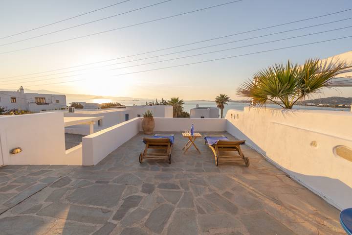 Ferienhaus für 6 Personen, mit Meerblick und Balkon/Terrasse auf Naxos