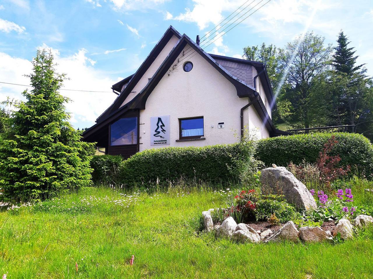 Ganze Wohnung, Ferienwohnung "Bergglück" - 60m² direkt am Skihang in Carlsfeld in Carlsfeld, Eibenstock