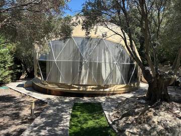 Camping für 3 Personen, mit Terrasse und Garten sowie Whirlpool in Chalkidiki