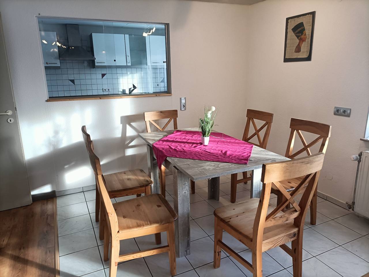 Ganze Wohnung, Ferienwohnung 'Bamboleo' mit gemeinsamer Terrasse, privatem Garten und Wlan in Veringenstadt, Region Bodensee-Oberschwaben