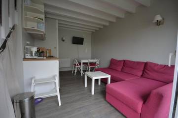 Gîte pour 3 personnes, avec jardin, animaux acceptés dans Plage de la Digue Jules Noiret