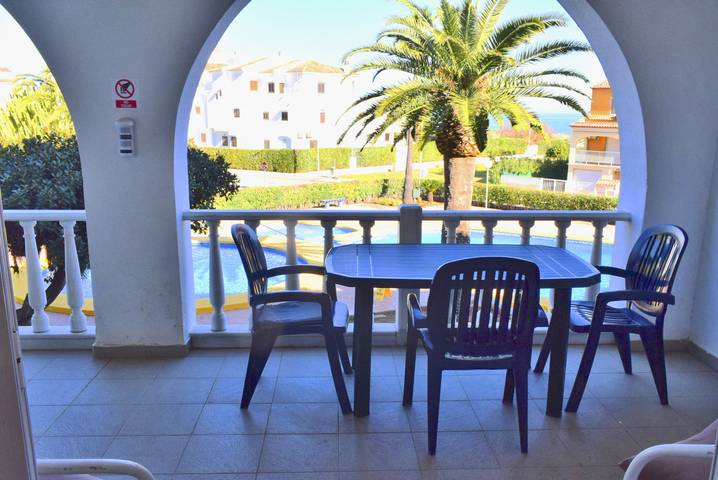 Ferienwohnung für 5 Personen, mit Garten und Kinderpool sowie Terrasse in Oliva - 2