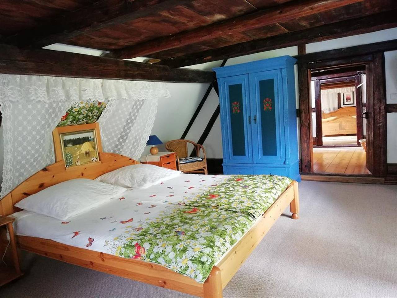 Ferienhaus Neue Scheune - Ferienhaus mit 3 Schlafräumen in Bergen (Sachsen), Chemnitz und Umgebung