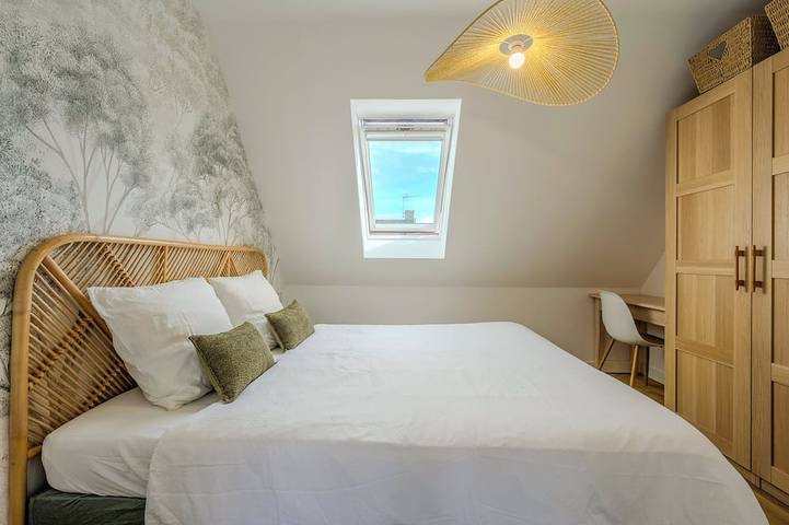 Maison de ville \"Ti Zen\", Tout Confort, Climatisation, Plage à 10 min in Lesneven, Région de Brest