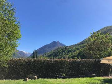 Location de vacances pour 6 personnes, avec jardin et vue, animaux acceptés à Lau-Balagnas