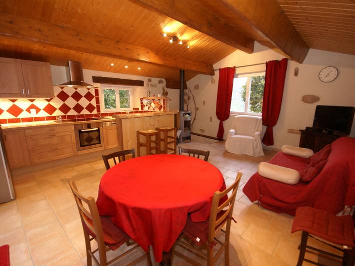 Maison de vacances pour 4 personnes, avec terrasse, adapté aux familles en Ardèche - 3
