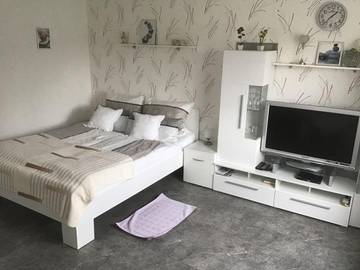 Ferienwohnung für 3 Personen, mit Terrasse und Garten, mit Haustier in Longkamp