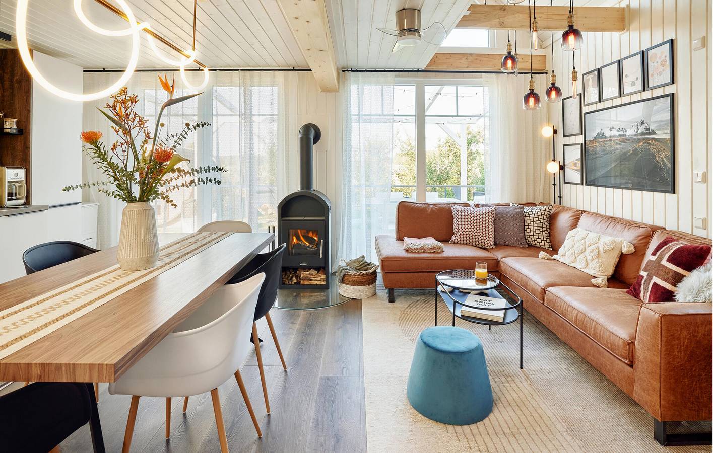 Terrasse mit Sauna, Parkplatz und WiFi in der Nähe der Trattoria Punto Uno in Zerpenschleuse, Wandlitz