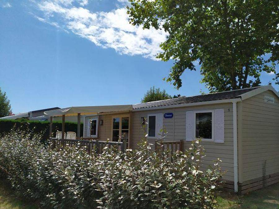 Camping La Bolée d'Air - Mobilhome 8 personas - Quatro - 4 habitaciones in Saint-Vincent-sur-Jard, Vandea
