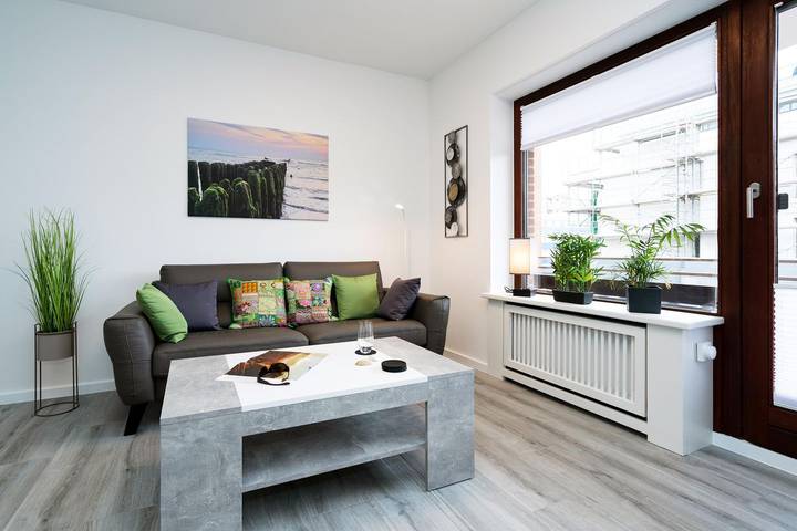 Ganze Wohnung, Strandnahes App. für 4 Personen mit Balkon, Pkw-Stellplatz. Haustiere erlaubt. in Westerland, Sylt (Gemeinde)