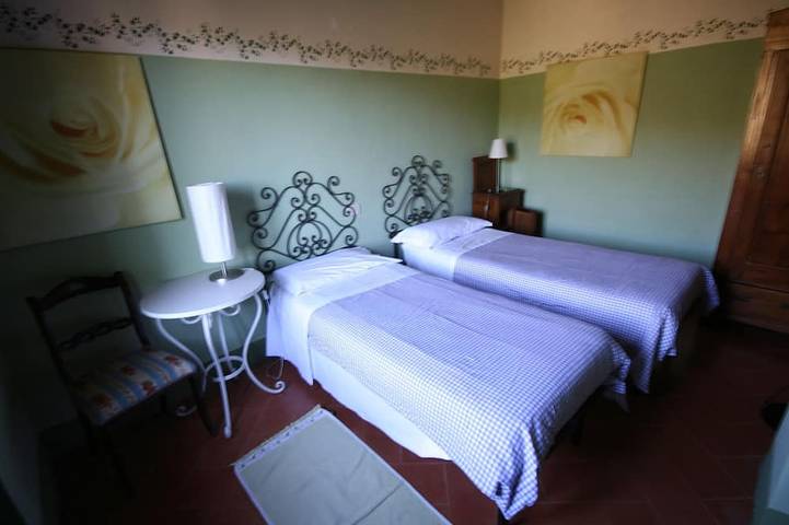 Porzione Casa colonica immersa nel cuore del Chianti  con piscina privata, in Gaiole in Chianti, Chianti
