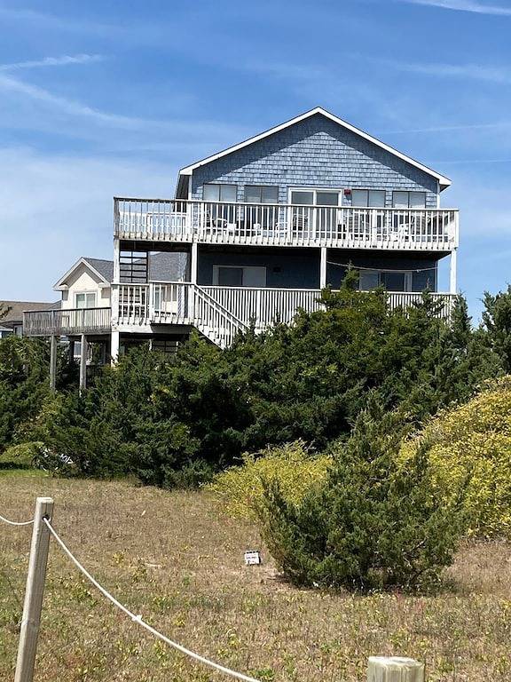 Vacation rental for 8 people, with hot tub and sauna as well as balcony in Hatteras Island