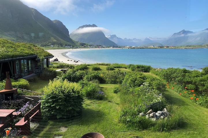 Blockhütte für 6 Personen, mit Balkon und Garten - 1