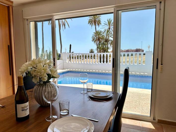 Location de vacances pour 12 personnes, avec jardin ainsi que piscine et vue dans Puerto de Mazarrón - 2